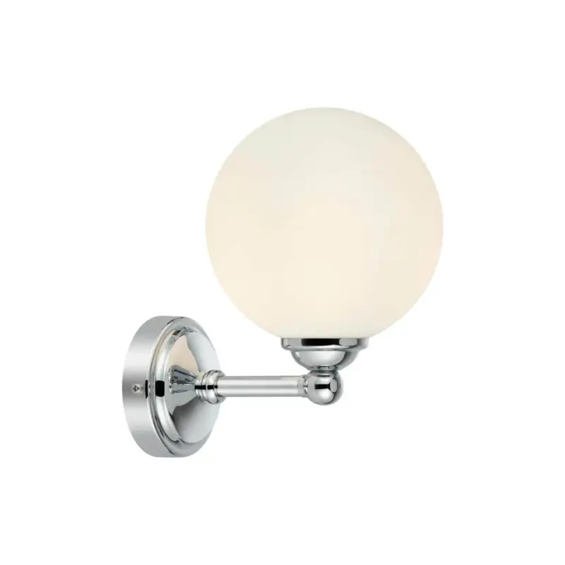 Utförsäljning Tropea Vägglampa Vit/Krom IP44