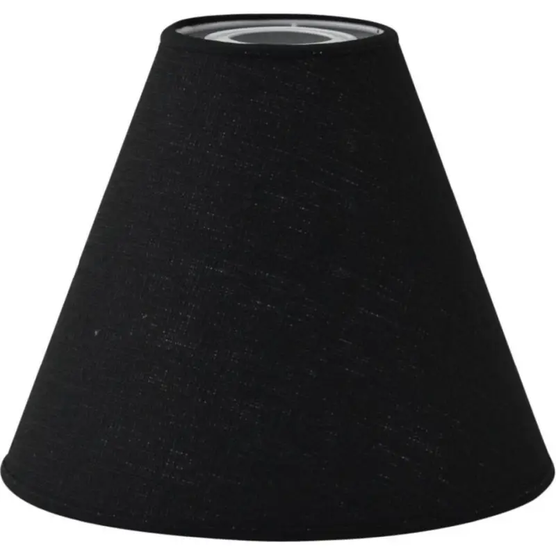 Billigare Carolin Toppringskärm Ø16cm E14 Svart