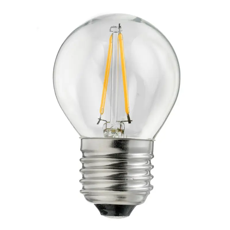 LED E27 klot 0,8W 2700K Fynd