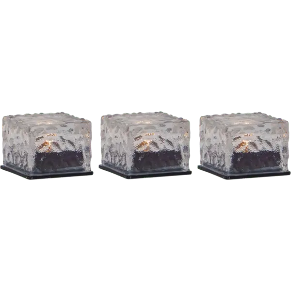 Icecube 3-pack solcellslampa Handla nu