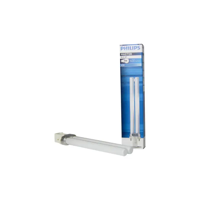 Philips MASTER PL-S 9W - 830 Varm Vit | 2-Stift Säker betalning