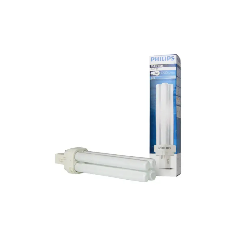Philips MASTER PL-C 18W - 830 Varm Vit | 2-Stift Rabatt