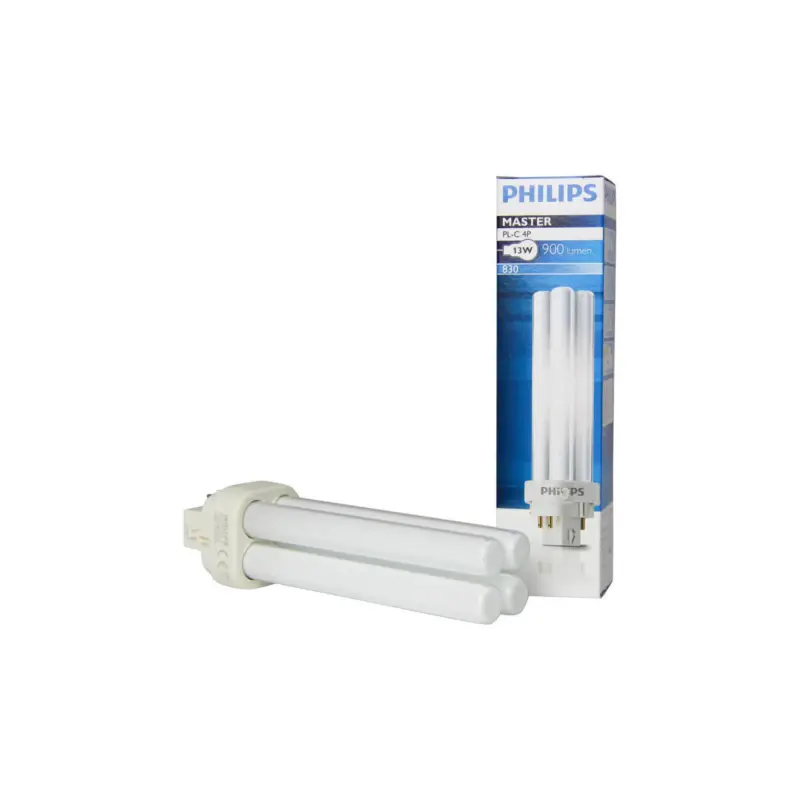 prisnedsättning Philips MASTER PL-C 13W - 830 Varm Vit | 4-Stift