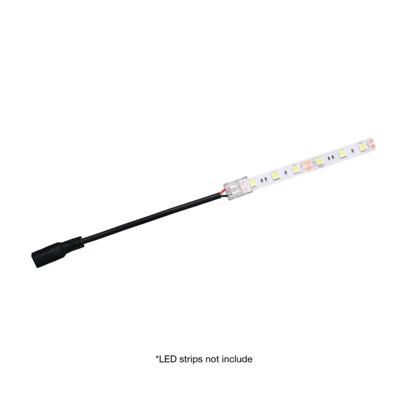 Noxion Led-Ljusslingor Naga - Ljusslingor to DC Strömkontakt 15cm Anslutningsstycke (2pin/Enkel Färg/8mm) Köp online