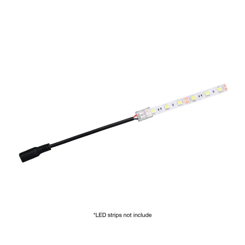 Noxion Led-Ljusslingor Naga - DC Strömkontakt Anslutningsstycke 15 cm (2pin/Enkel Färg/10mm) Handla nu