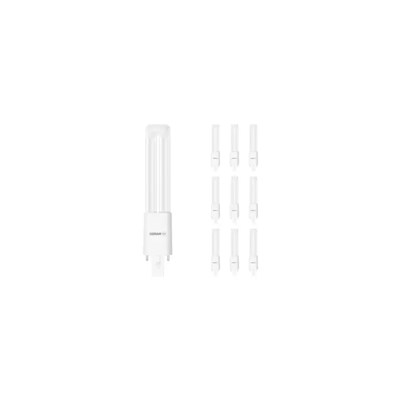 Utförsäljning Flerpack 10x Osram Dulux-S LED 4.5W 450lm - 830 Varm Vit | 2-Stift - Ersättare 9W