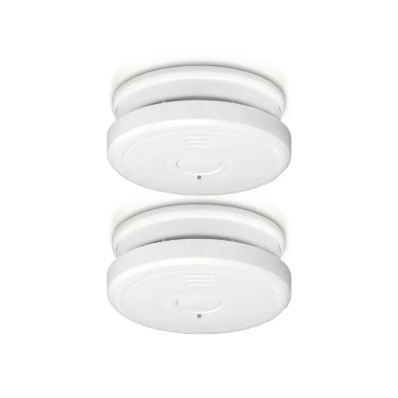 Billigare Alecto Brandvarnarne SA20 Vit - 2 Pack