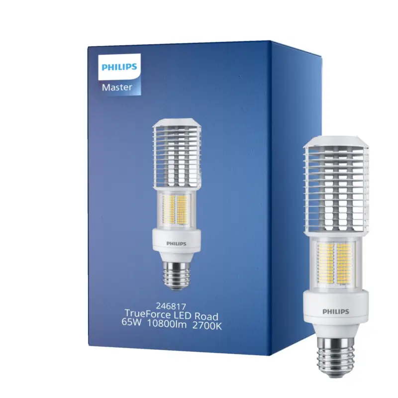 Philips TrueForce offentlig (vägar – SON) Master LED SON-T M E40 65W 10800lm - 727 Extra Varm Vit | Ersättare 150W Kampanj