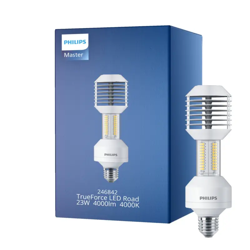 Philips TrueForce offentlig (vägar – SON) Master LED SON-T M E27 23W 4000lm - 740 Kallvit | Ersättare 50W Sänkt pris