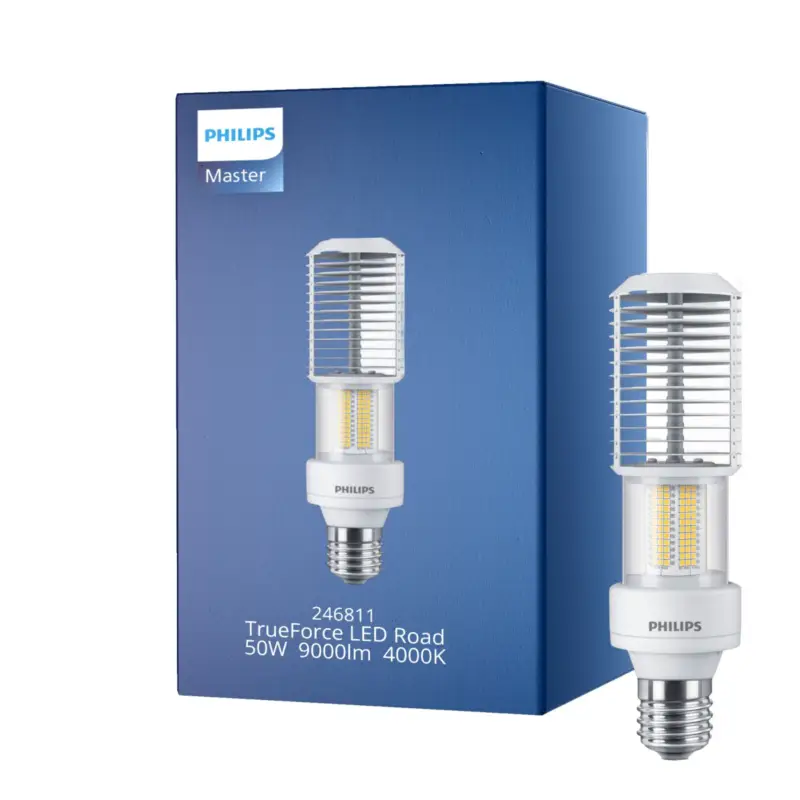 Philips TrueForce offentlig (vägar – SON) Master LED SON-T M E40 50W 9000lm - 740 Kallvit | Ersättare 100W Beställ nu