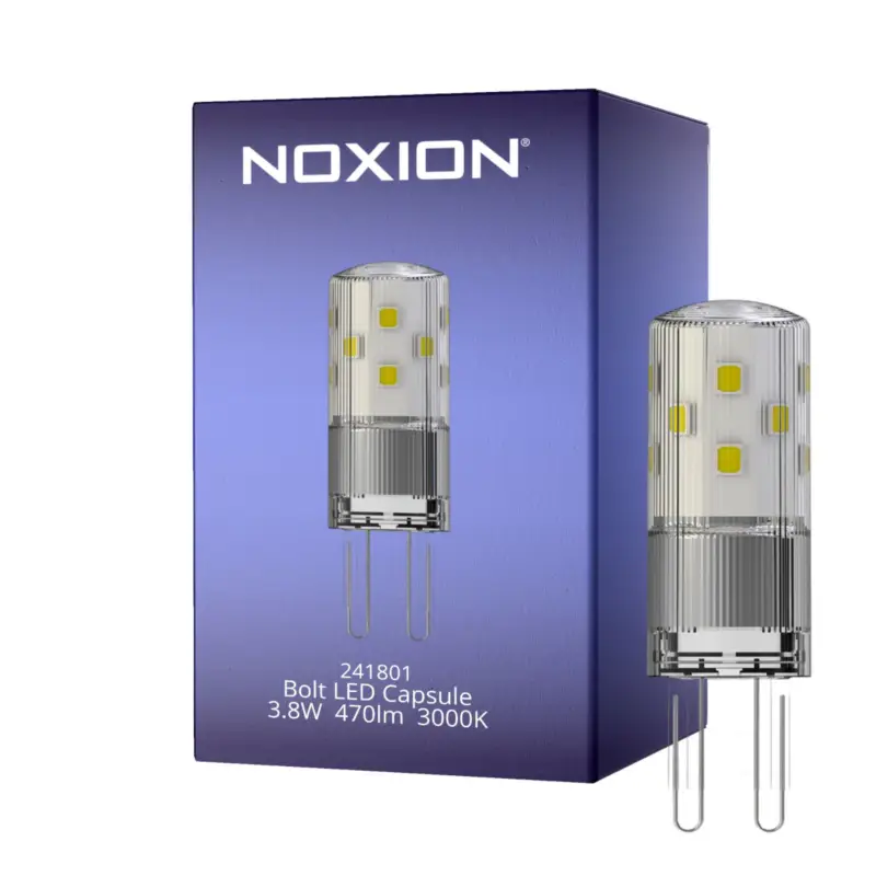 Köp nu Noxion Bolt LED Capsule G9 3.8W 470lm - 830 Varm Vit | Ersättare 40W