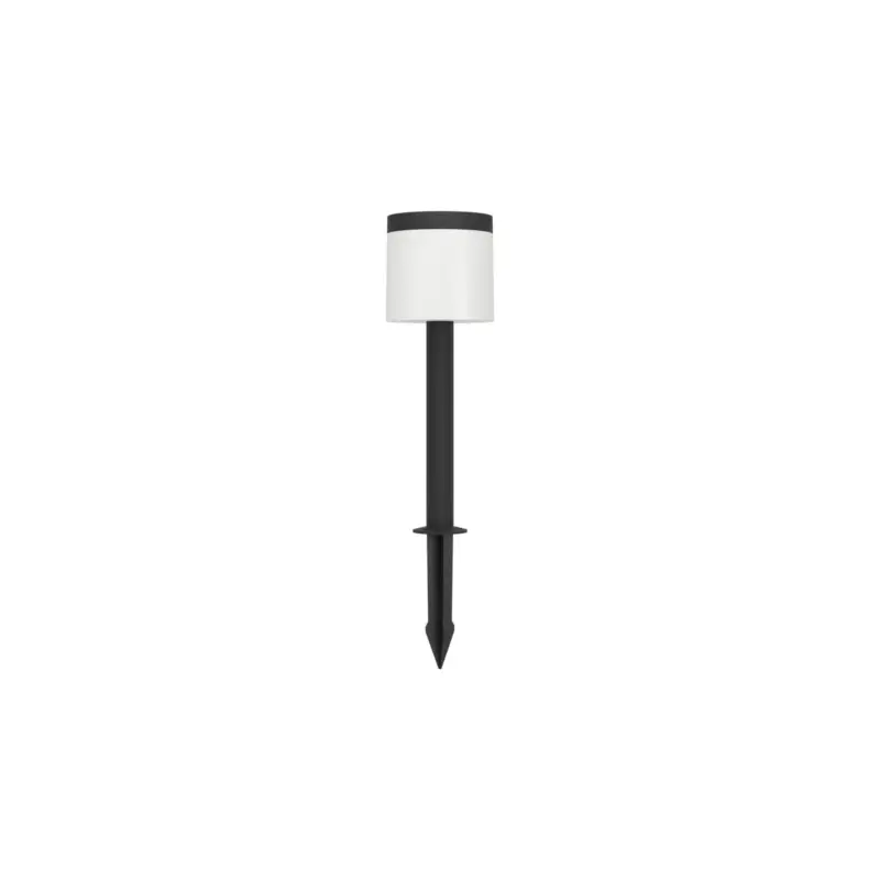 Fynd Eglo Spik Ljus Pantete Solar Svart 7W 830lm - 830 Varm Vit | IP65 - Rörelsesensor