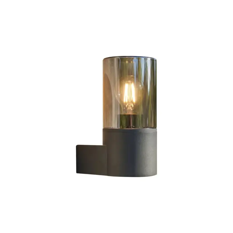 Beställ nu Eglo Vägglampa Cropani Svart | IP54 - Passande för 1x E27