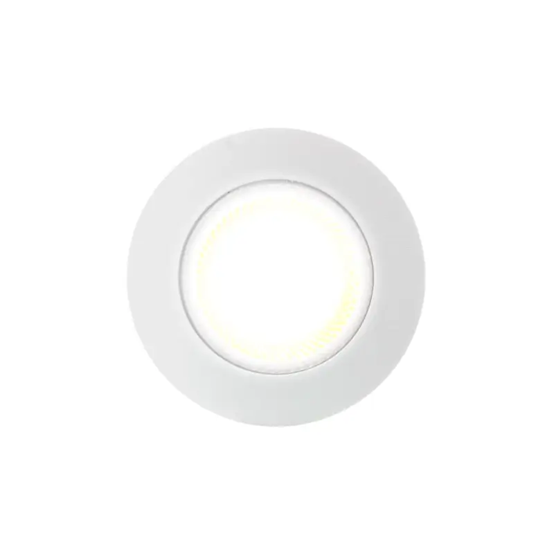 Sänkt pris EcoDim Infälld Spot Vit 3W 240lm 90D - 827 Extra Varm Vit | 62mm - Utskärning 55mm - IP54 - Dimbar