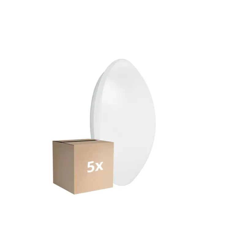 Billigare Flerpack 5x Ledvance Surface Cirkulär 350 Vit 18W 1440lm - 840 Kallvit | IP44 - Sensor - Ersättare 2x18W