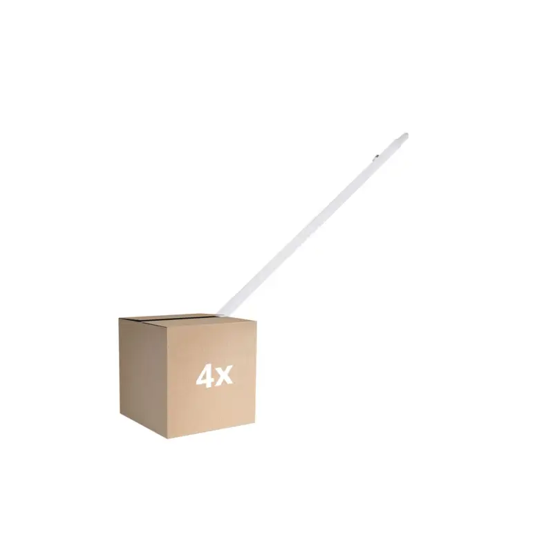 Endast idag Flerpack 4x Ledvance LED Allmänbruksarmatur Vattentät Fukttät Eco Slim 36W 4320lm - 840 Kallvit | 120cm