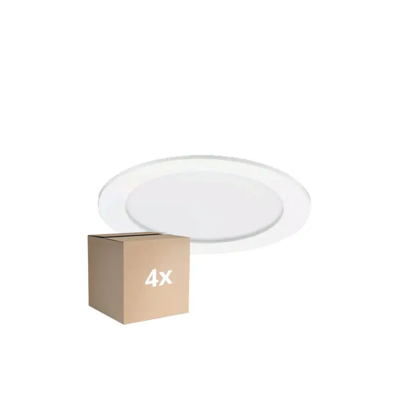 Erbjudande Flerpack 4x Philips LED Downlight Coreline DN145B 21W 2100lm - 840 Kallvit | 215mm