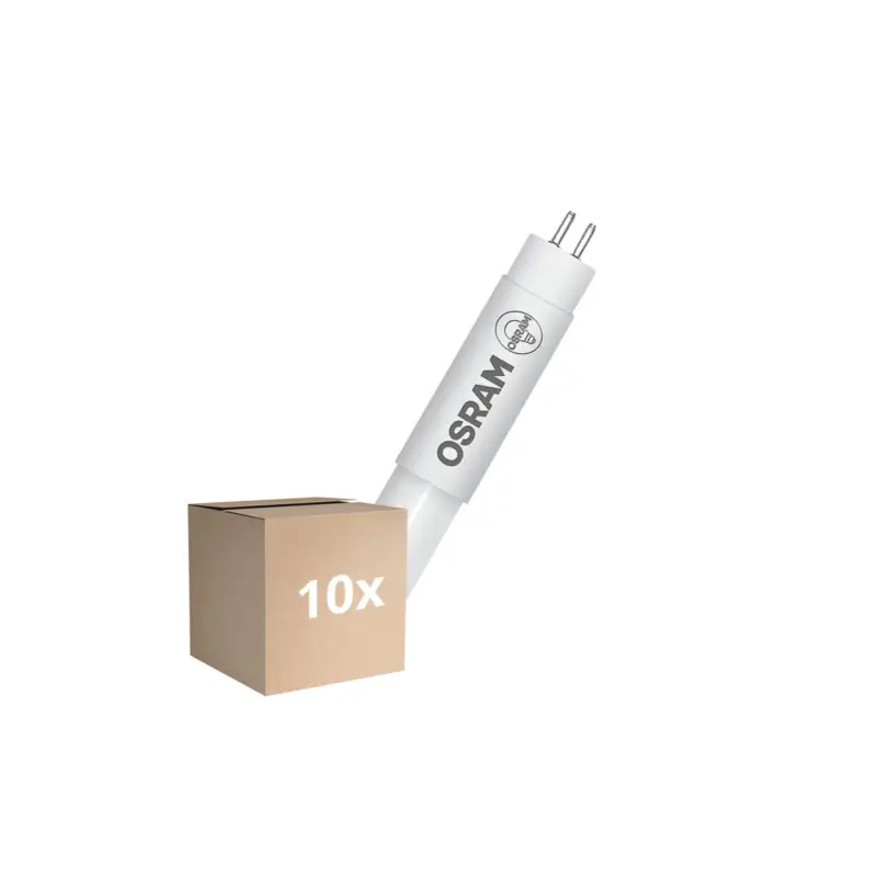 prisnedsättning Flerpack 10x Osram LED Rör T5 (HF) High Efficiency 7W 1000lm - 840 Kallvit | 55cm - Ersättare 14W