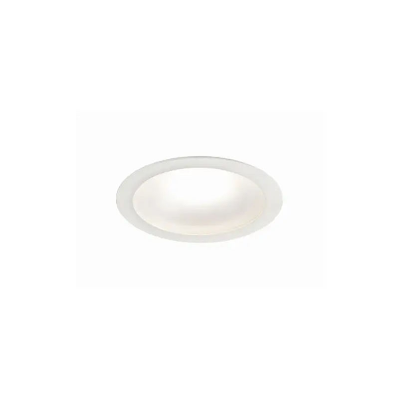 Snabb frakt Sylvania LED Downlight Start 205 Aluminium Vit 20W 2150lm 74D - 840 Kallvit | Utskärning 205mm - IP54 - Dimbar