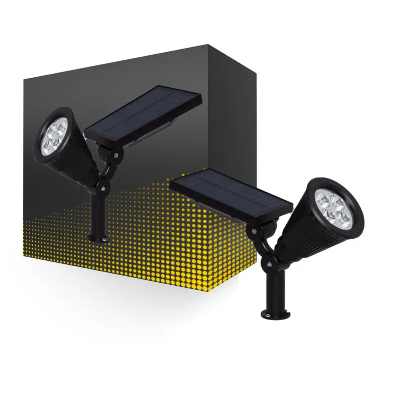 prisnedsättning Bright Choice Spik Ljus Meillion ABS Svart 2W 200lm - 840 Kallvit