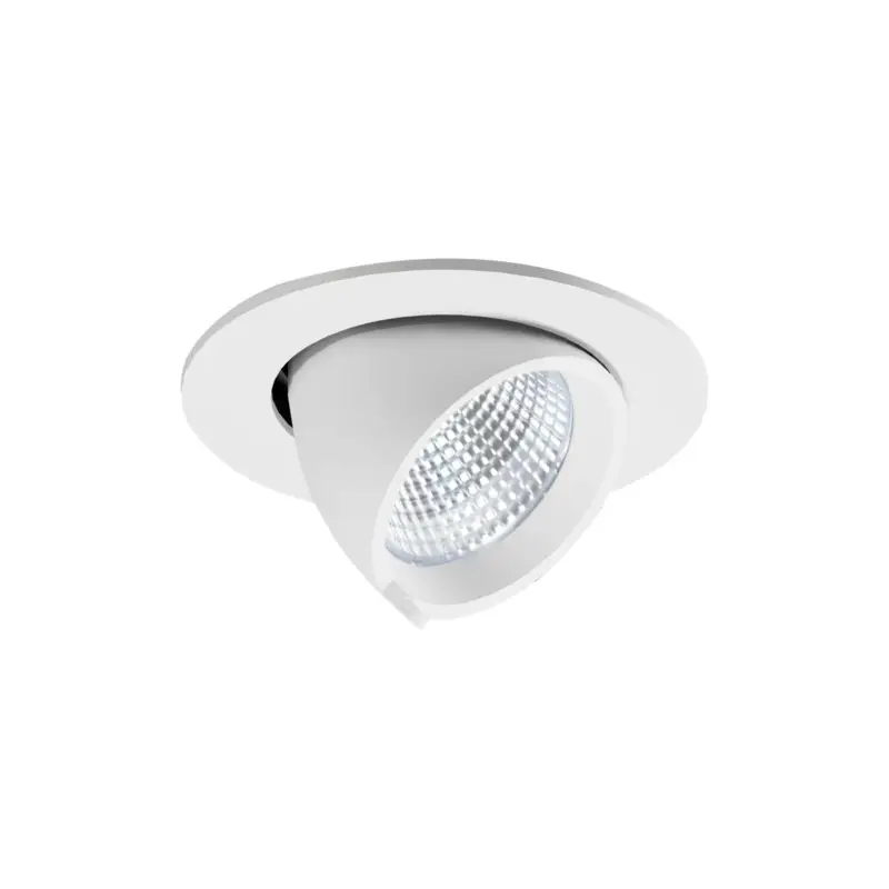 Noxion LED Spot Forza V2 Aluminium Vit 28/32/36/40W - 3300/3700/4100/4500lm 36D - 930-940-957 CCT | 160mm - Utskärning 145mm - Bästa Färgåtergivning Nedsatt pris