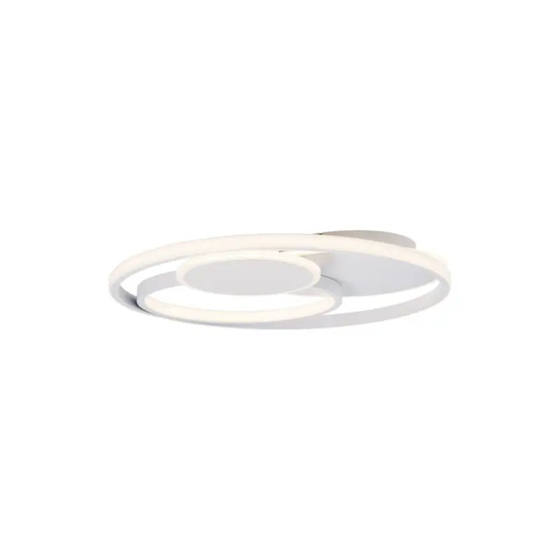 Brilliant Runda Taklampa Metall Silicone Vit 45W 5200lm - 830-865 CCT | 500mm - Fjärrkontroll Dimbar Beställ idag