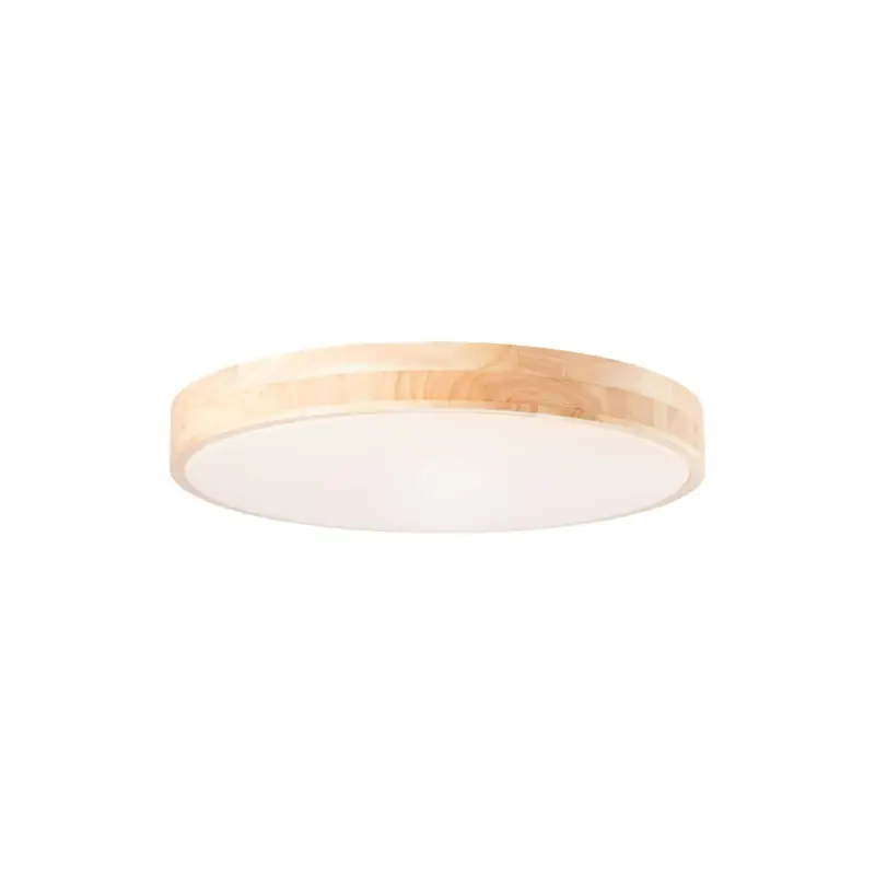 Brilliant Slimline Taklampa Metall Trä Plast Trä Vit 34W 3800lm - 830-865 CCT | 500mm - Fjärrkontroll Dimbar Begränsat antal