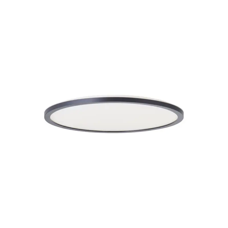 Handla nu Brilliant Brennan Taklampa Plast Svart Vit 18W 2700lm - 827-840 CCT | 420mm - IP44 - 3-Stegs Dimbar