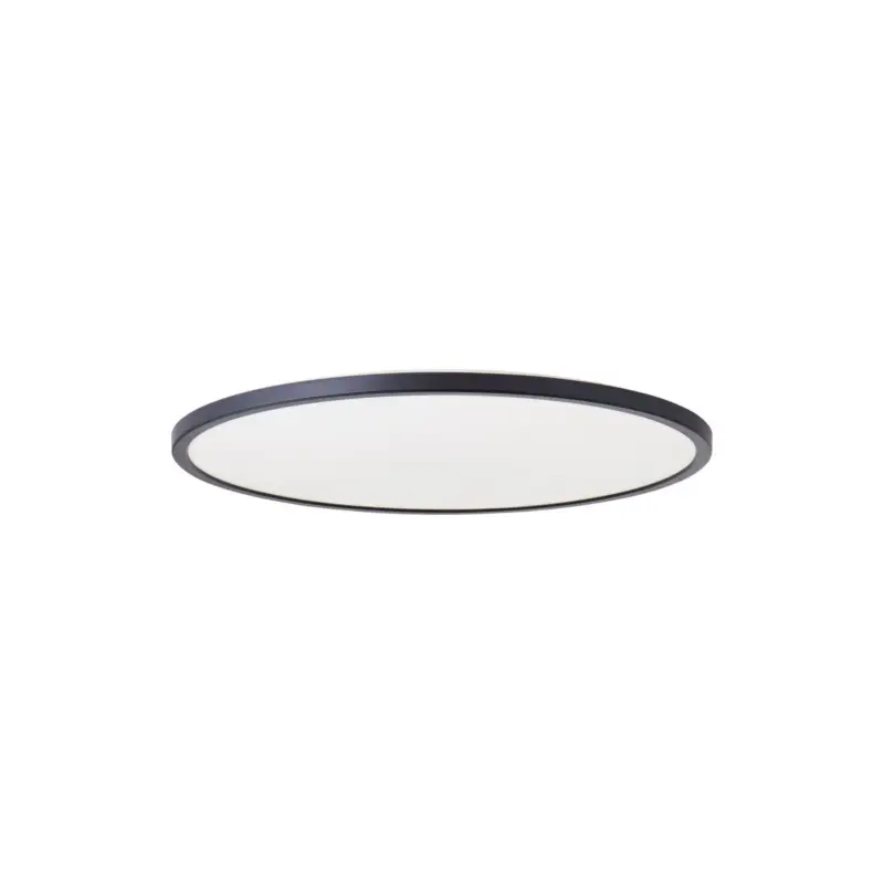 Sänkt pris Brilliant Brennan Taklampa Plast Svart Vit 30W 4000lm - 840 Kallvit | 541mm - IP44 - 3-Stegs Dimbar