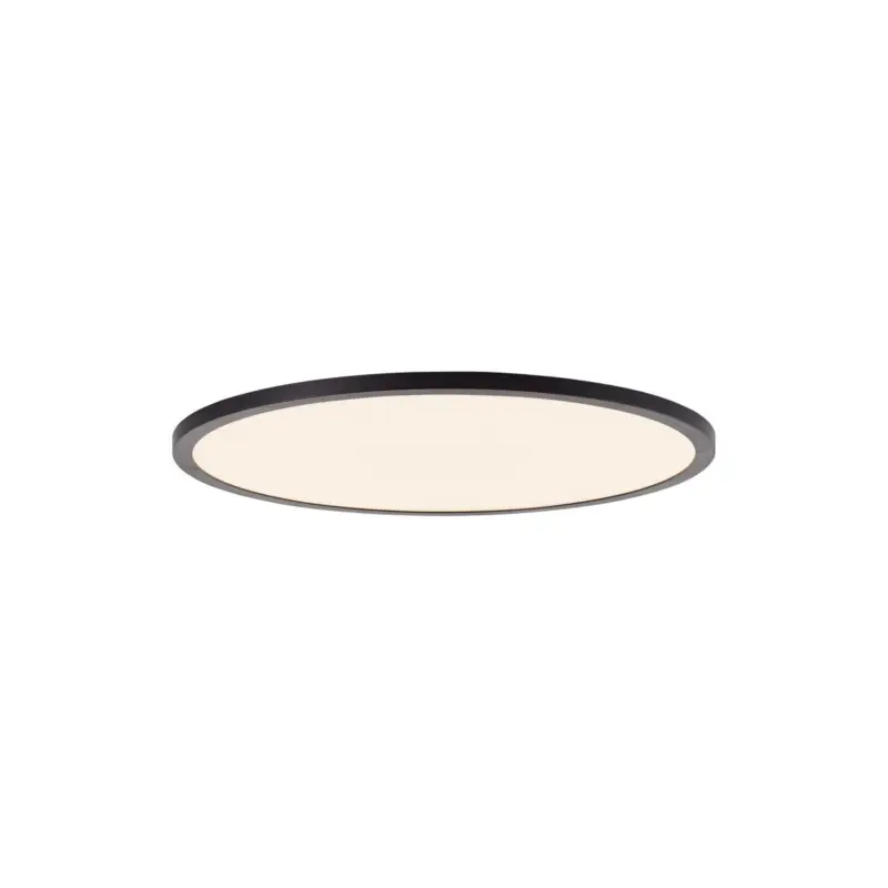 Begränsat antal Brilliant Tuco Taklampa Plast Svart Vit 32W 3900lm - 830-865 CCT | 500mm - Fjärrkontroll Dimbar