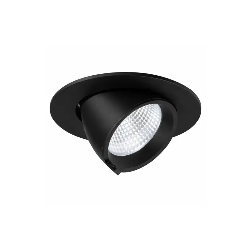 Sänkt pris Noxion LED Spot Forza V2 Aluminium Svart 28W 3300lm 36D - 930-940-957 CCT | 160mm - Utskärning 145mm - Bästa Färgåtergivning