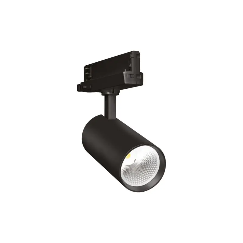 Ledvance LED Spårbelysning 3-Fas Svart 30W 3600lm - 930 Varm Vit | Bästa Färgåtergivning - Dali Dimbar Billigare